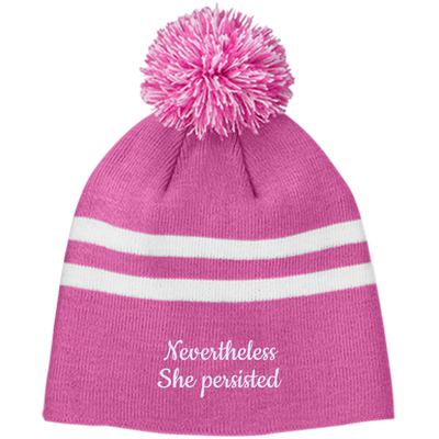 Nevertheless, she persisted hats, beanies