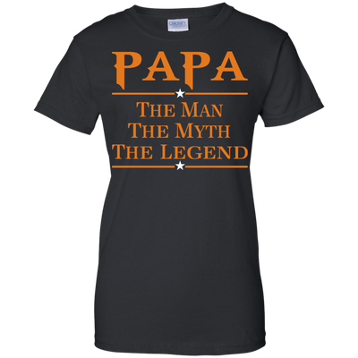 Papa The Man The Myth The Legend Shirt, Hoodie, Long Sleeve