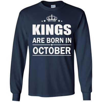 Kings are born in October Shirt, Hoodie, Tank