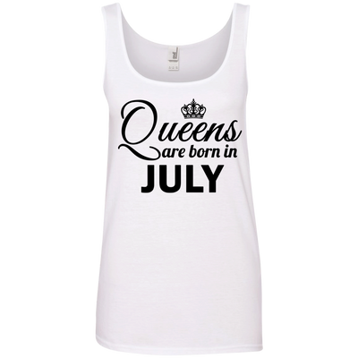 Queens are born in July Shirt, Hoodie, Tank