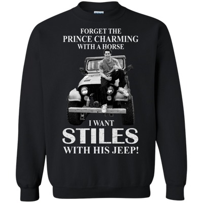 Forget the Prince Charming with a horse I want Stiles with his jeep shirt, hoodie