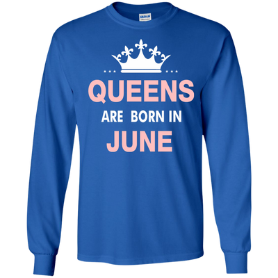 Queens are born in June Shirt, Hoodie, Tank