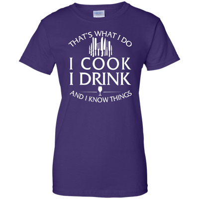 I Cook, I Drink and I Know Things - ifrogtees