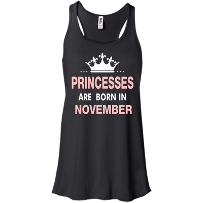 Princesses Are Born in November Shirt, Hoodie, Tank