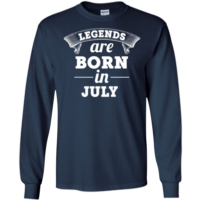 Legends are born in July Shirt, Hoodie, Tank