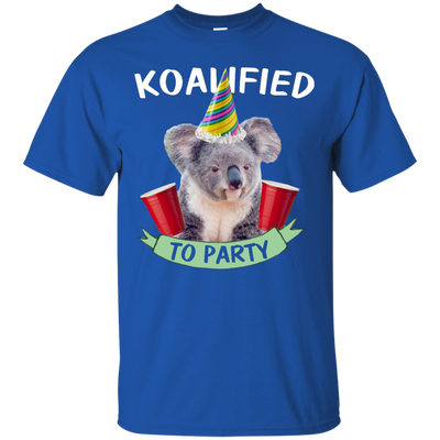 Koalified to Party shirt, tank, sweater