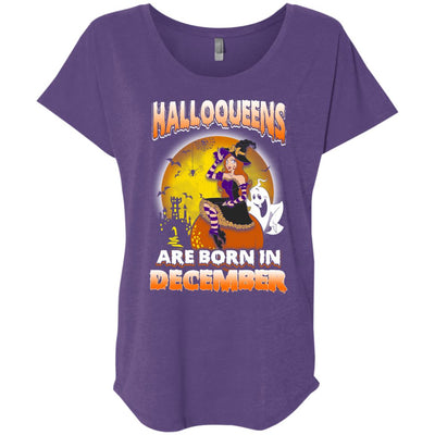 Halloqueens are born in December shirt, hoodie, tank