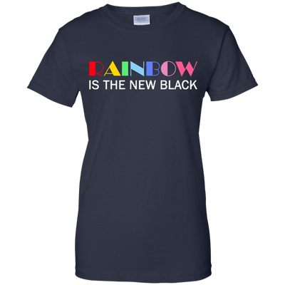Rainbow Is The New Black shirt, tank, racerback