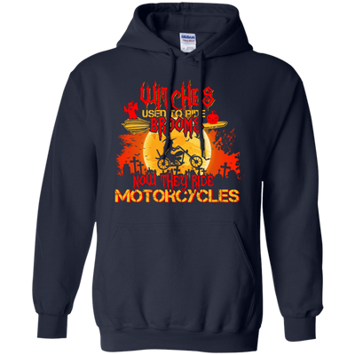 Witches Used Ride Brooms Now They Ride Motorcycles shirt, hoodie