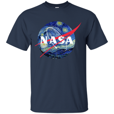 Van Gogh Starry Night NASA Shirt, Hoodie, Tank