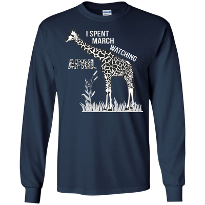 Giraffe: I Spent March Watching April shirt, sweater, tank