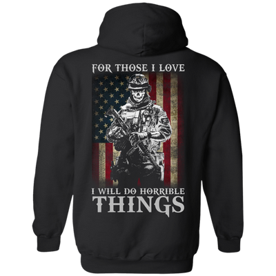 Veteran For Those I love shirt, tank top, back side