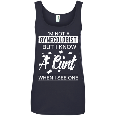 I'm not a gynecologist but I know a cunt when I see one shirt, hoodie