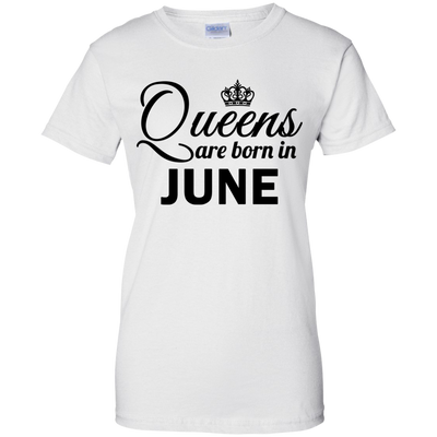 Queens are born in June Shirt, Hoodie, Tank