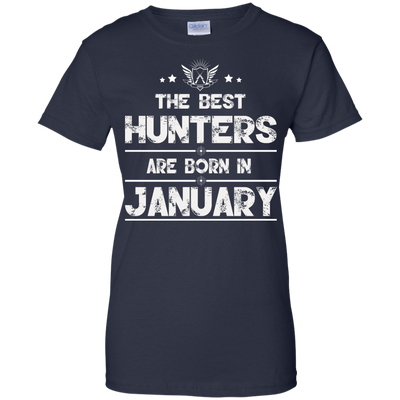 The Best Hunters Are Born in January Shirt, Hoodie, Tank
