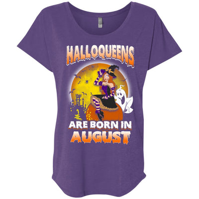 Halloqueens are born in August shirt, hoodie, tank