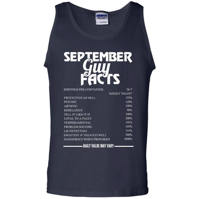 September guy facts servings per container shirt