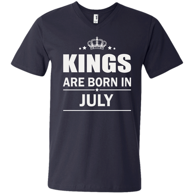 Kings are born in July Shirt, Hoodie, Tank