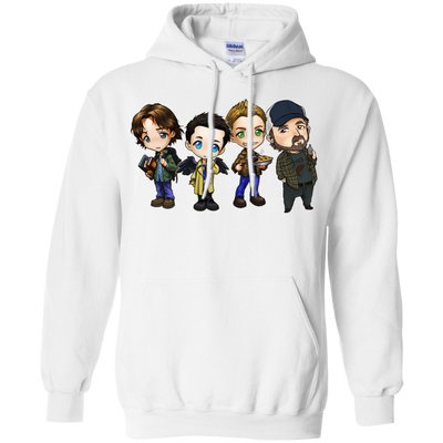 Supernatural: Sam Dean Castiel Idjit Chibi shirt, hoodie