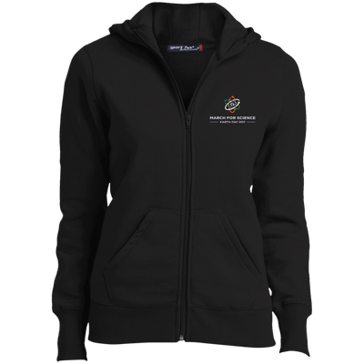 March for Science on Earth Day embroidered zip hoodies