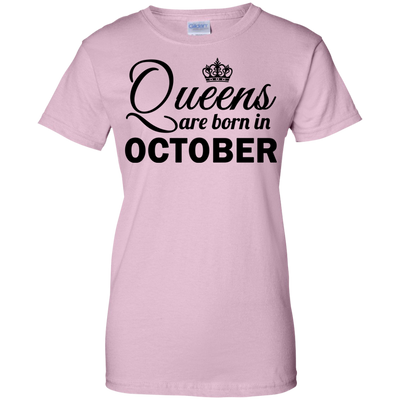 Queens are born in October Shirt, Hoodie, Tank