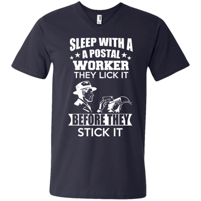 Sleep With a Postal Worker They Lick It Before They Stick It Shirt, Hoodie, Sweater