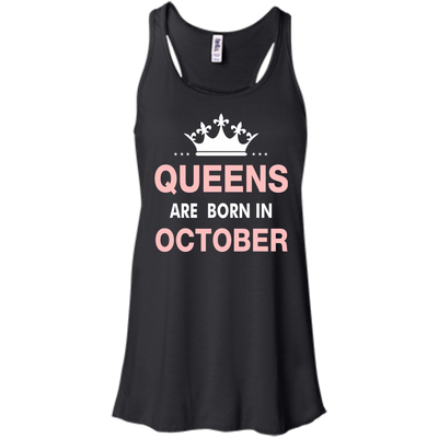 Queens are born in October Shirt, Hoodie, Tank