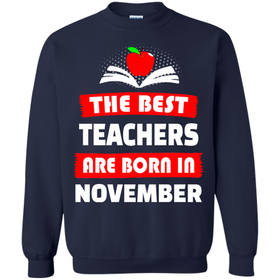The best teachers are born in November shirt, tank, hoodie