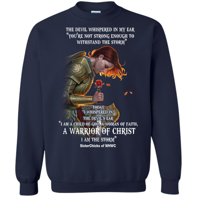 Rose Red: The devil whispered in my ear SisterChicks of WHWC shirt