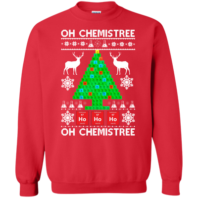 Oh Chemistree Christmas sweater, hoodie, long sleeve