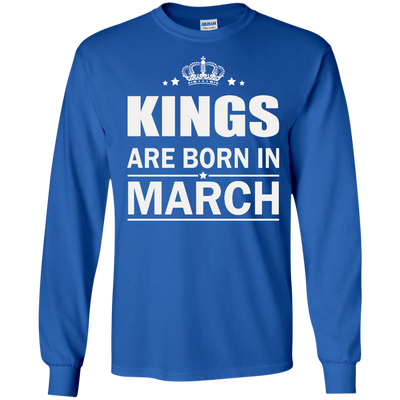 Kings are born in March Shirt, Hoodie, Tank
