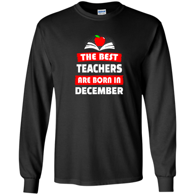 The best teachers are born in December shirt, tank, hoodie