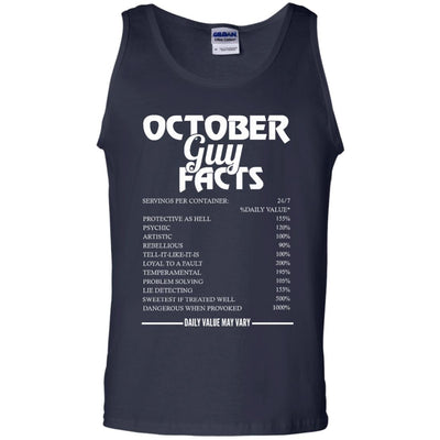 October guy facts servings per container shirt