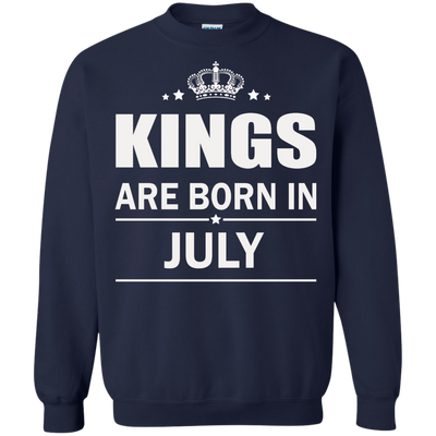 Kings are born in July Shirt, Hoodie, Tank