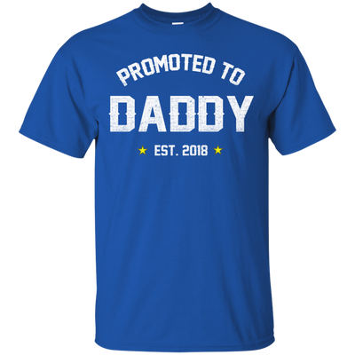 Promoted To Daddy 2018 t-shirt, tank, hoodie