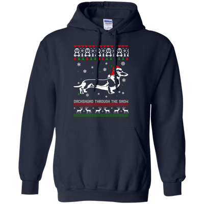Dachshund Through The Snow Sweater, Shirt, Hoodie