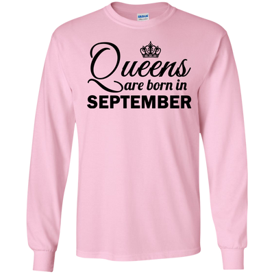 Queens are born in September Shirt, Hoodie, Tank
