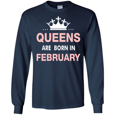 Queens are born in February Shirt, Hoodie, Tank