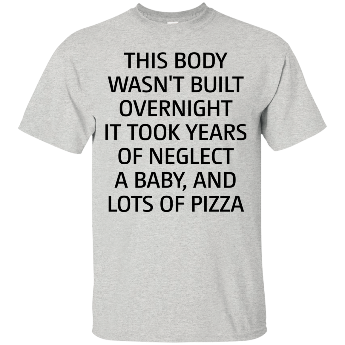 This body wasn’t built overnight shirt, tank, racerback