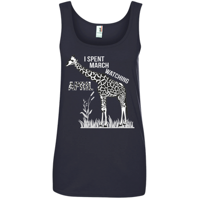Giraffe: I Spent March Watching April shirt, sweater, tank