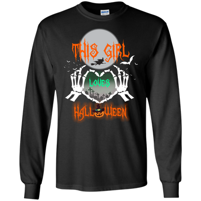 This girl loves Halloween shirt, tank, hoodie