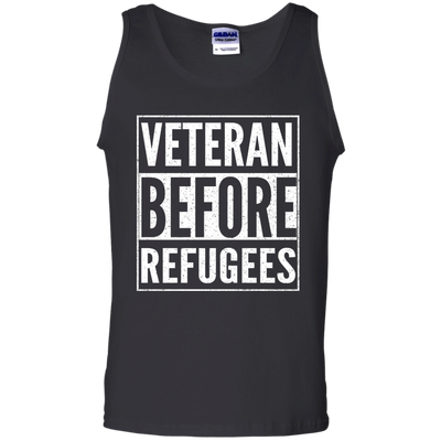 Veterans Before Refugees T-shirt, Tank