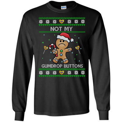 Shrek: Not My Gumdrop Buttons Christmas Sweater, Shirt, Hoodie
