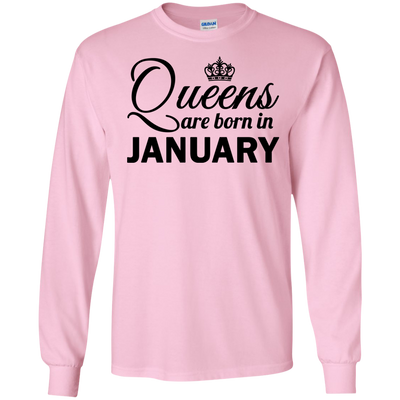 Queens are born in January shirt, tank top, sweater