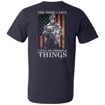 Veteran For Those I love shirt, tank top, back side