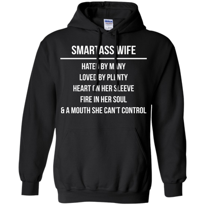 Smartass wife hated by many loved by plenty shirt, tank top
