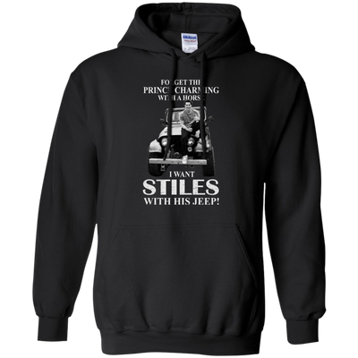 Forget the Prince Charming with a horse I want Stiles with his jeep shirt, hoodie