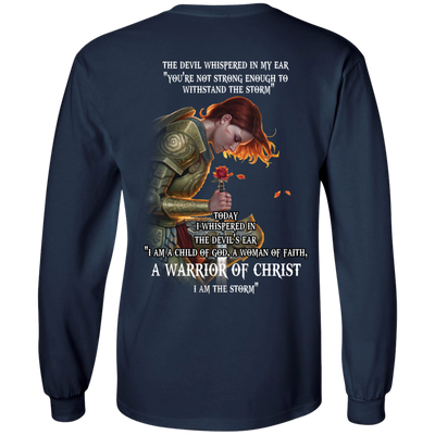 Back side Rose Red: The devil whispered in my ear shirt, hoodie