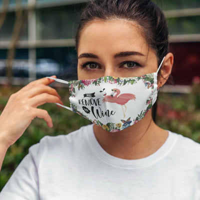 Flamingo Will Remove For Wine Face Mask