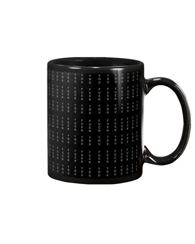 Fuck You Pinstripe mug inspired by Conor Mcgregor